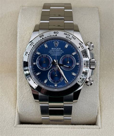 Rolex Daytona oro bianco NUOVO 2023 quadrante 